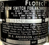 Flotect V4SS2U Flow Switch MWP 13790kPa 125-250VAC 5-10A
