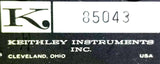 Keithley 610C Solid State Electrometer 85043 1 MA Cal 117-234V 50-1000CPS