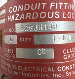 Crouse Hinds ECGJH148 Explosion Proof Flexible Conduit Fitting 1-1/4" x 48"