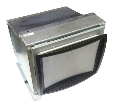 Omni Vision FP12B4G1-ZL Color CRT Monitor 14" 100-240VAC 60/50HZ 1.3A