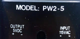 Unbranded PW2-5 DC Power Supply 5VDC Ouput 115VAC Input