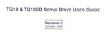 Parker Compumotor TQ10 & TQ10SD Servo Drive User Guide