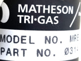 Matheson MREG-5277-XX Tri Gas Regulator 031402 Inlet 500psig Max W/ Gauge 0-3000