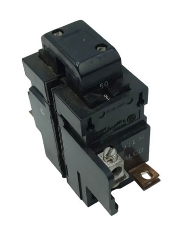 Siemens ITE Pushmatic P250 2 Pole Circuit Breaker 50A 120/240VAC 1 Phase Bolt-On