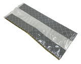 100 Cellophane Clear Gusset Cello Bags Candy Casablanca Gold 3.5" x 2" x 7.5"