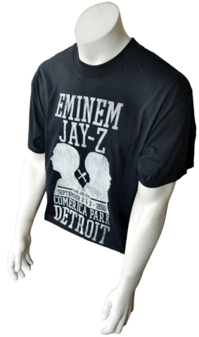 Alstyle Men's Eminem Jay-Z Comerica Park Detroit Home And Home 2010 Sh
