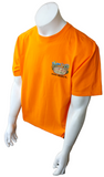 Anvil Men's Ron Jon Surf Shop Spring Break 2011 Cocoa Beach Orange Shirt Size L