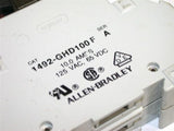 UP TO 18 ALLEN BRADLEY 10AMP 2POLE 125VAC/65VDC CIRCUIT BREAKERS 1492-GHD100F