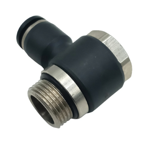 Lot of (5) Conek PH08-G03 Male Swivel Elbow 8mm Tube G3/8 Thread PTC Fitting