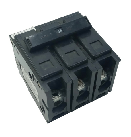 Eaton BAB3045H 3 Pole Circuit Breaker 45A 240V 3 Phase Bolt-On Mount