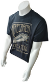 Gildan Men's Nickelback Here And Now Tour 2012 Black Short Sleeve Shirt Size L