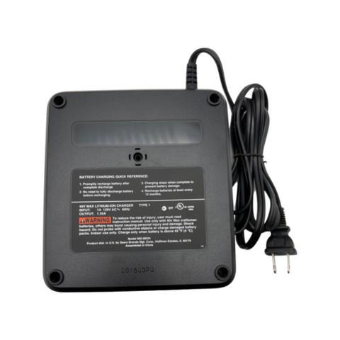 Craftsman 40 volt lithium ion battery charger hotsell