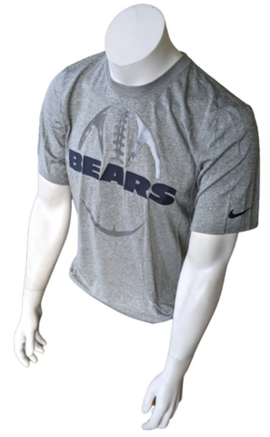 Uddrag kort bevægelse Nike NFL Team Apparel Men's Chicago Bears Football NFL Gray Shirt Size –  Surplus Select