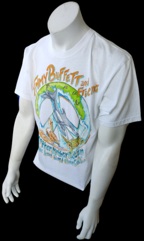 Anvil Men's Jimmy Buffet Coral Reefer Band & Friends Gulf Shores 2010 Shirt L