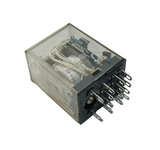 Omron MY4 General Purpose Relay; 14 Pin 5A 24VDC 4PDT Plug In Mount