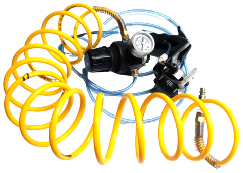 Watts FluidAir R10-02C Fluid Regulator & Gauge W/ Hose