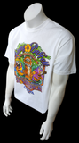 Anvil Men's Jimmy Buffett Coral Reefer Band 2013 Detroit White Shirt Size Large