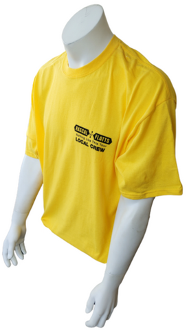Alstyle Men's Rascal Flatts Nothing Like This Tour Local Crew Yellow Shirt XL