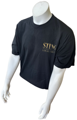 Alstyle Men's Sting Symphonicity Tour 2010 Local Crew Black Shirt Size X-Large