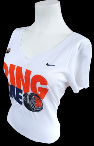 Nike Women's Detroit Tigers Ring Me Slim Fit Shirt Size Medium