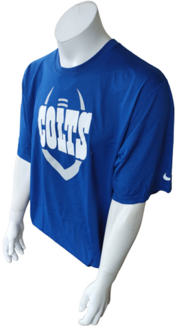 Nike Dri-Fit Men's NFL Indianapolis Colts NFL Football Blue Shirt Size 2XL