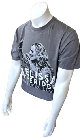 Anvil Organic Melissa Etheridge Fearless Love Tour 2010 Gray Shirt Size Large