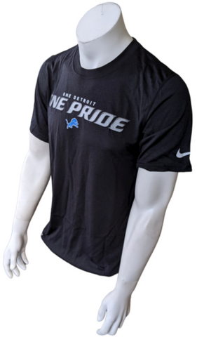 Nike Dri Fit Men s Detroit Lions One Pride NFL Football Black