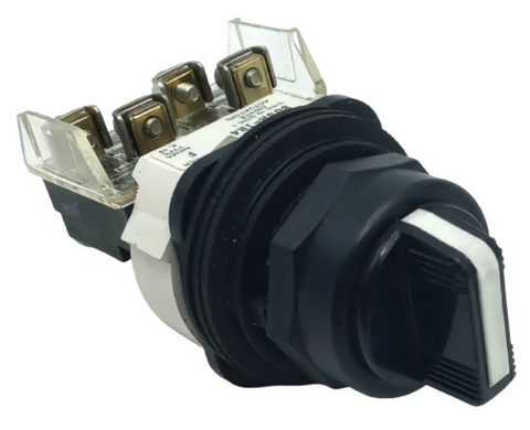 Allen-Bradley 800H-JR4 Push Button Switch With Contact Block 800T-XA 600VAC