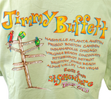 Comfort Colors Men's Jimmy Buffett Songs From St. Somewhere Tour 2013 Shirt L