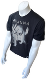 Tultex Rihanna Last Girl On Earth Tour 2010 Black Short Sleeve Shirt Size Large