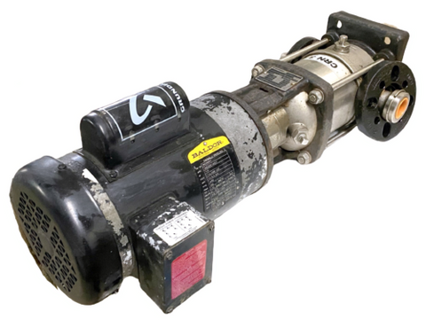 Grundfos CRN3-7 A-FGJ-G-E-HDQE Centrifugal Pump 1.5 HP 3450 RPM 15.41 GPM