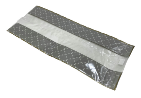100 Cellophane Clear Gusset Cello Bags Candy Casablanca Gold 4" x 2.5" x 9.5"