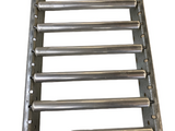 136 Unex Span Track Carton Flow Gravity Roller Conveyor 9.5" x 93" Lot of 136