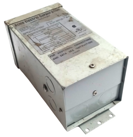 Acme T-1-81051 Power Transformer .500KVA 60HZ 1 PH.