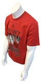 Nike Jordan Men's You Cant Win Until I Quit Jumpman Graphic Red Shirt