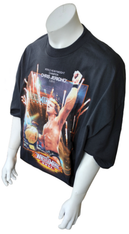 Men's WrestleMania XXVI World Heavyweight Champion Chris Jericho Black Shirt 3XL