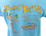 Gildan Men's Jimmy Buffett Songs From St. Somewhere Tour 2013 Blue Shirt Size L