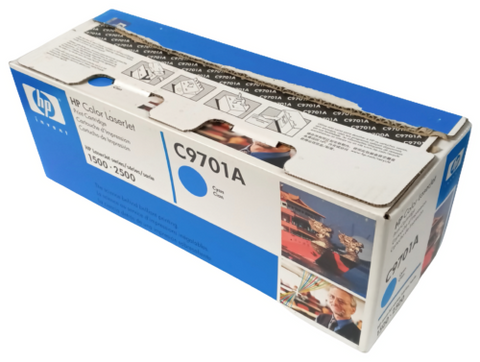 HP LaserJet C9701A Cyan Toner Cartridge For Series 1500 & 2500 Printers