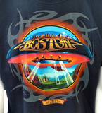 Gildan Men's Boston 2012 Space Ship Concert Black Shirt Size Large