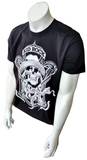 Hanes Men's Kid Rock Born Free Tour 2011 Skull & Guns Black Shirt Size Large