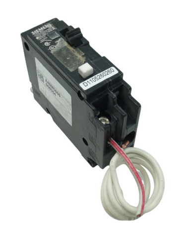 Siemens BF120A 1 Pole Circuit Breaker With Test Button 20A 120VAC GFCI