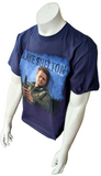 Anvil Men's Blake Shelton All About Tonight 2011 Tour Navy Shirt Size Large