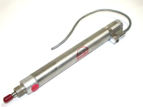 NEW BIMBA 7" STROKE MAGNETIC REED STAINLESS AIR CYLINDER W/ SENSOR MRS-097-D