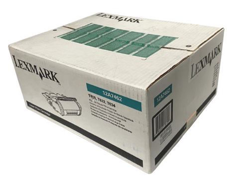 Lexmark 12A7462 Black Toner Cartridge High Yield Genuine OEM