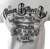 Gildan Men's The Allman Brothers Band Beacon Theatre NY 2011 Shirt Size Large