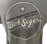 Alstyle Men's Bob Seger & The Silver Bullet Band 2011-2012 Green Shirt Size L
