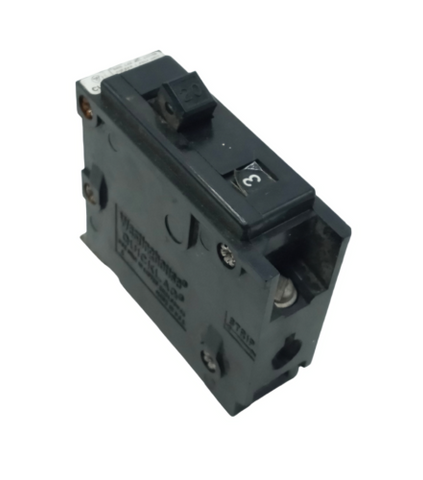 Westinghouse Type QB Circuit Breaker 20A 1 Pole 1 Phase 120/240VAC