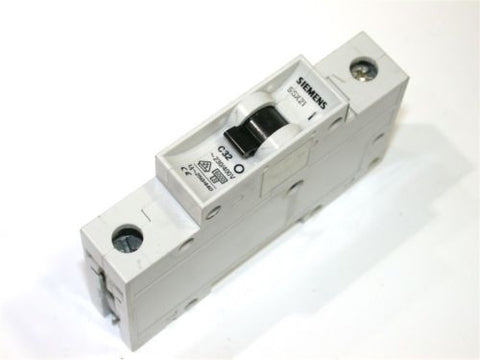 UP TO 2 SIEMENS 50 AMP 1P CIRCUIT BREAKERS DIN MT 5SX21 D50