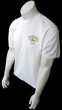 Anvil Men's Eagles 2010 Tour White Short Sleeve Shirt Size Large