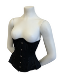 Alter Ego Clothing Black Waist Trainer Corset Size 30 X 13" Length